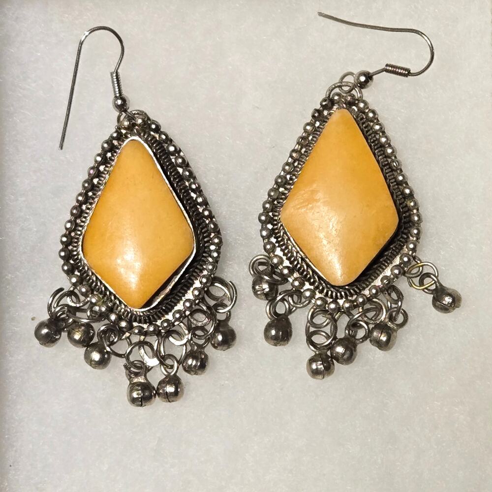 Stud Drop Earrings